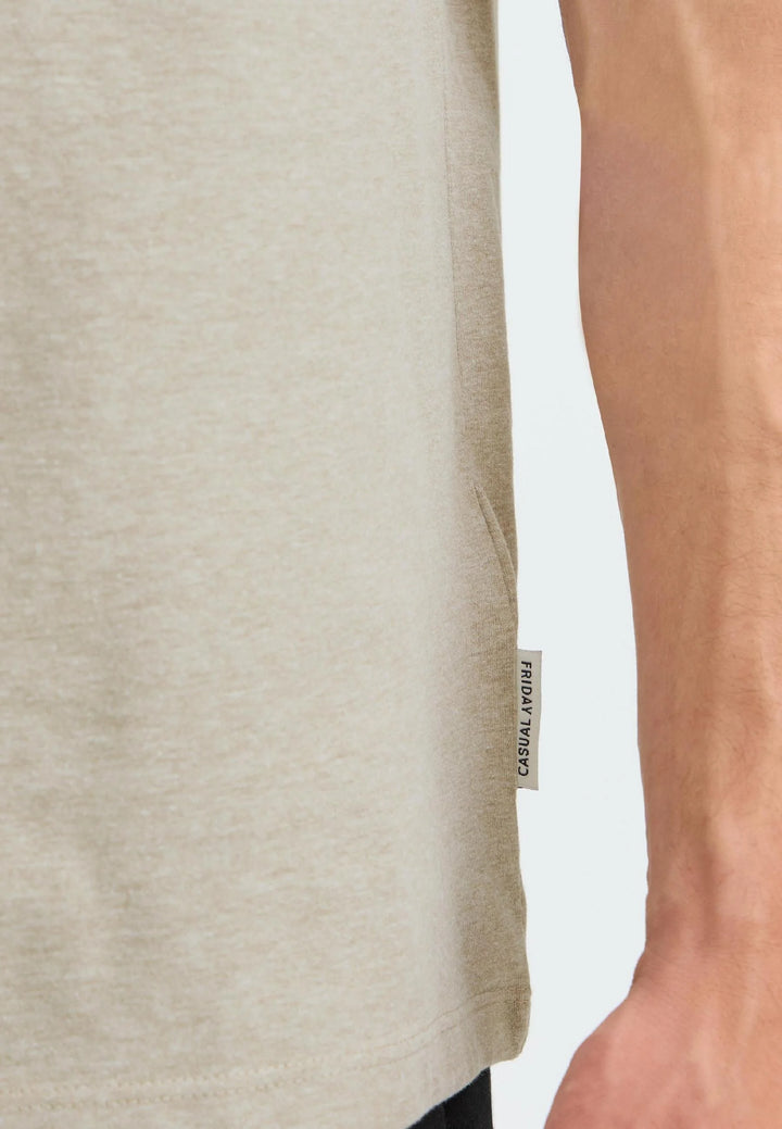 CFJASPER MELANGE T-SHIRT "TREE HOUSE MELANGE"