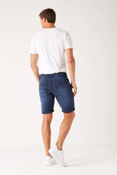 Garcia Savio Slim Denim Shorts - Blue –