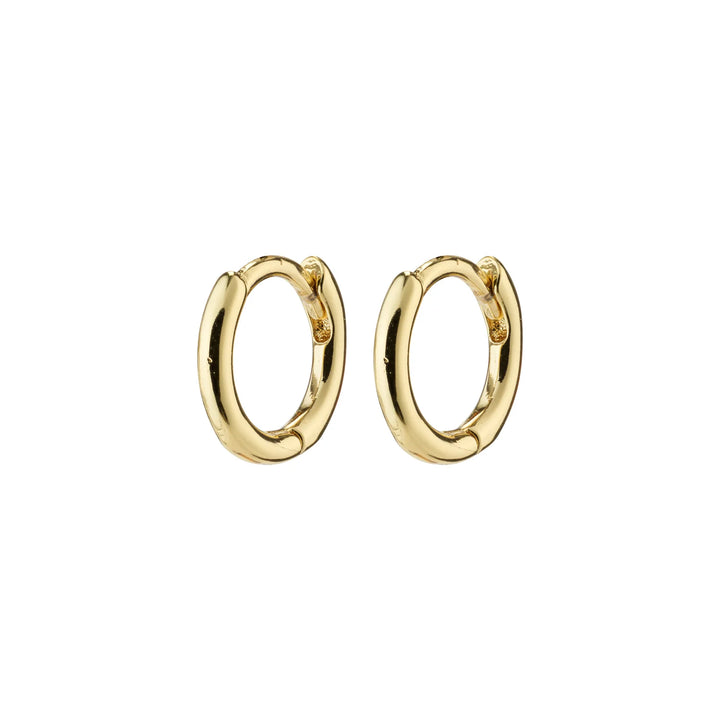 Pilgrim Eanna Recycled Huggie Hoops Gold Plated
