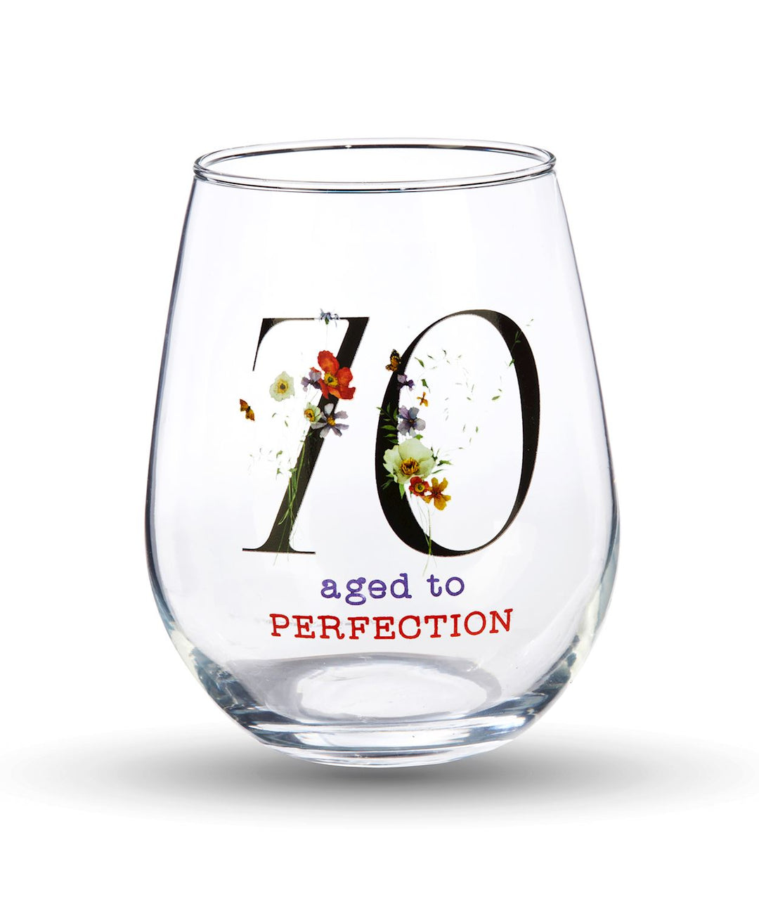 STEMLESS WINE GLASS - 70 AGED TO PERFECTION