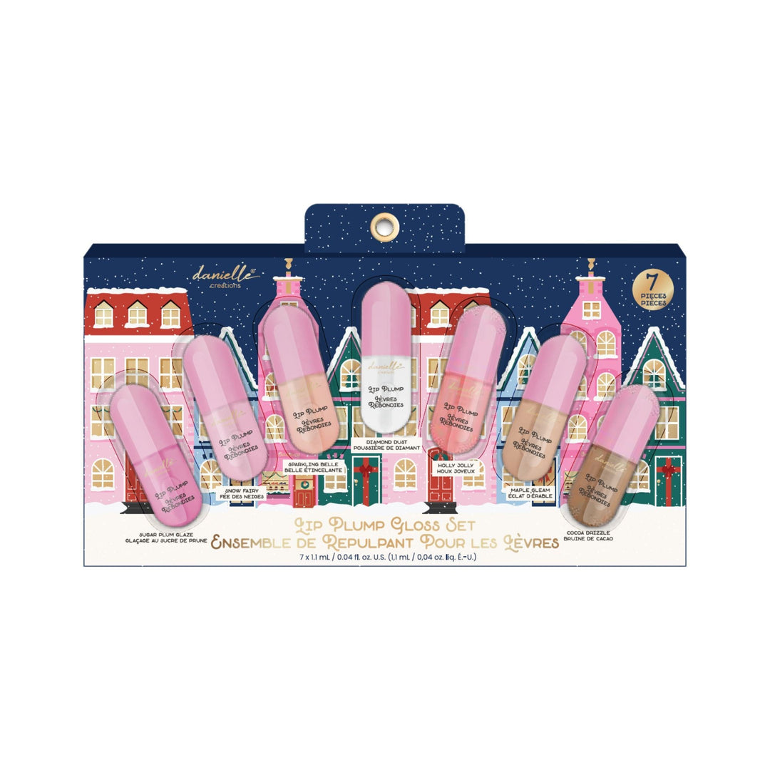 7PC LIP PLUMP XMAS HOUSE