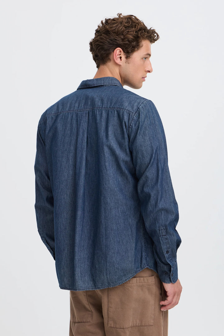 CFJOSHUA SHIRT "DENIM MID BLUE"