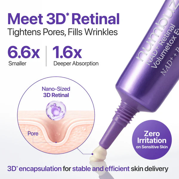 NO.9 NAD + RETINAL VOLUMETOX EYE CREAM 10ML