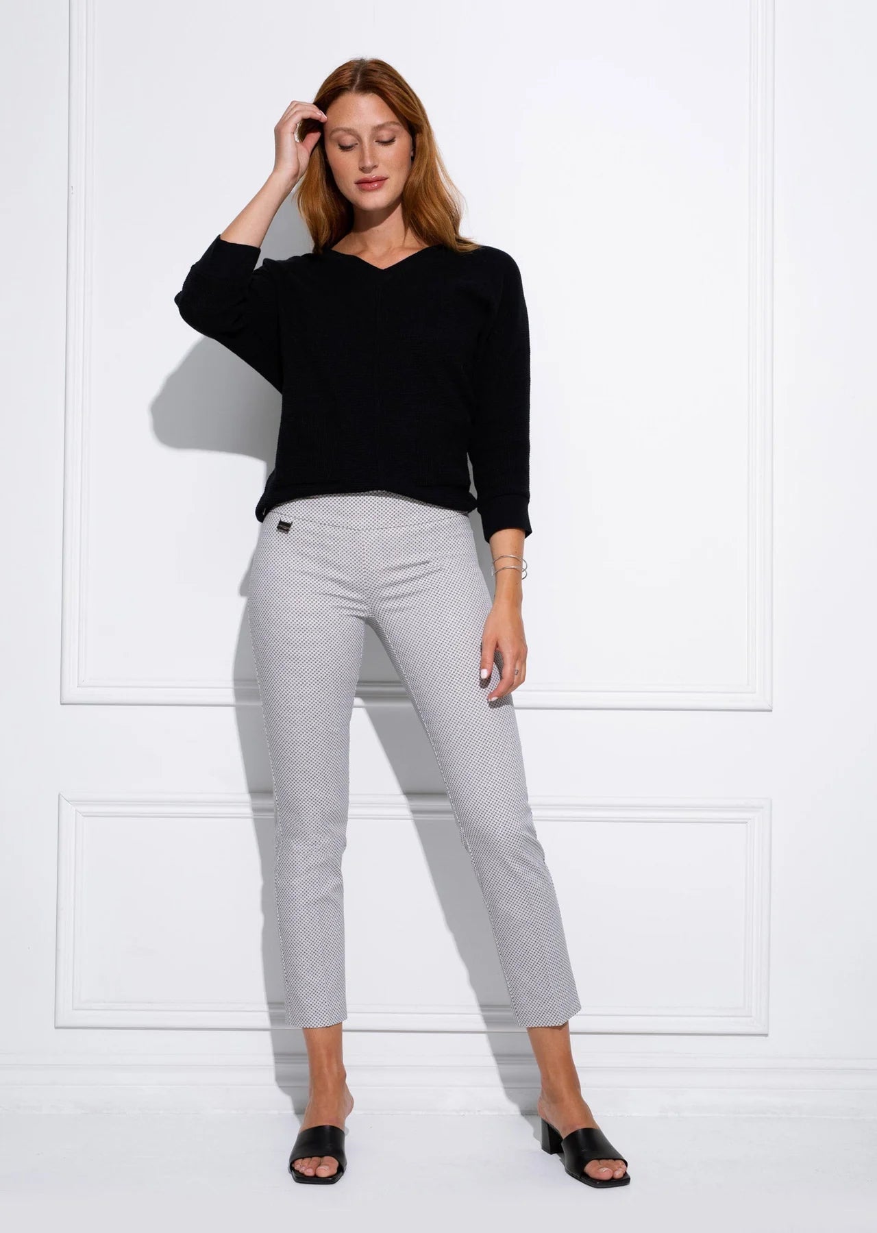 Lisette L Sylvana Print 28" Ankle Pant