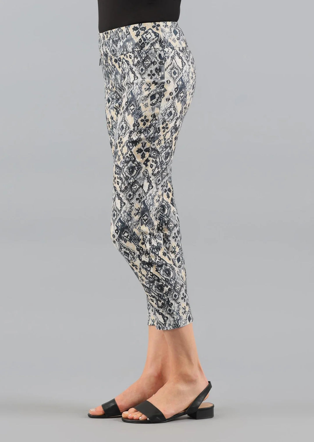 Lisette L Tayana Print 25" Thinny Crop Pant