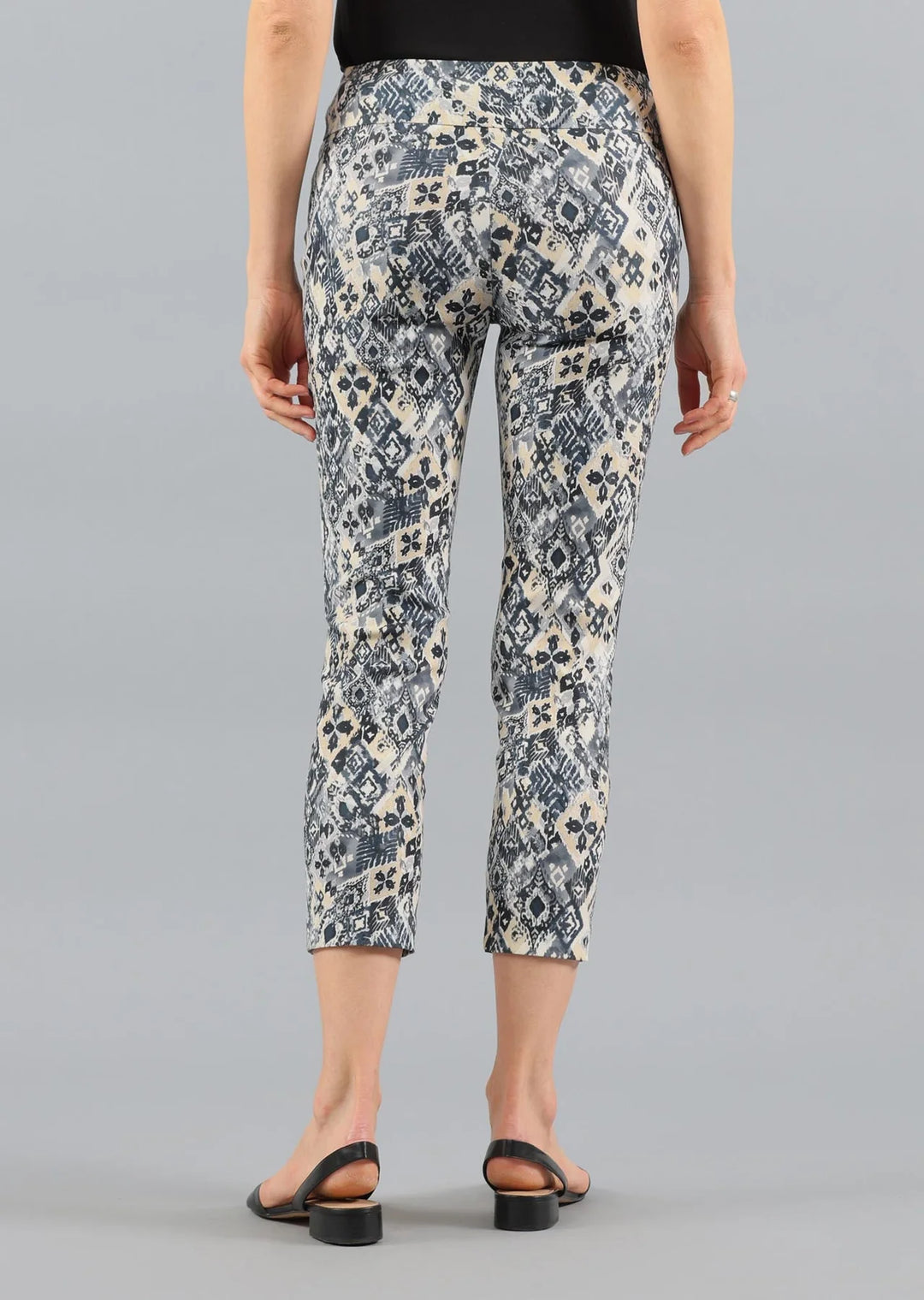 Lisette L Tayana Print 25" Thinny Crop Pant