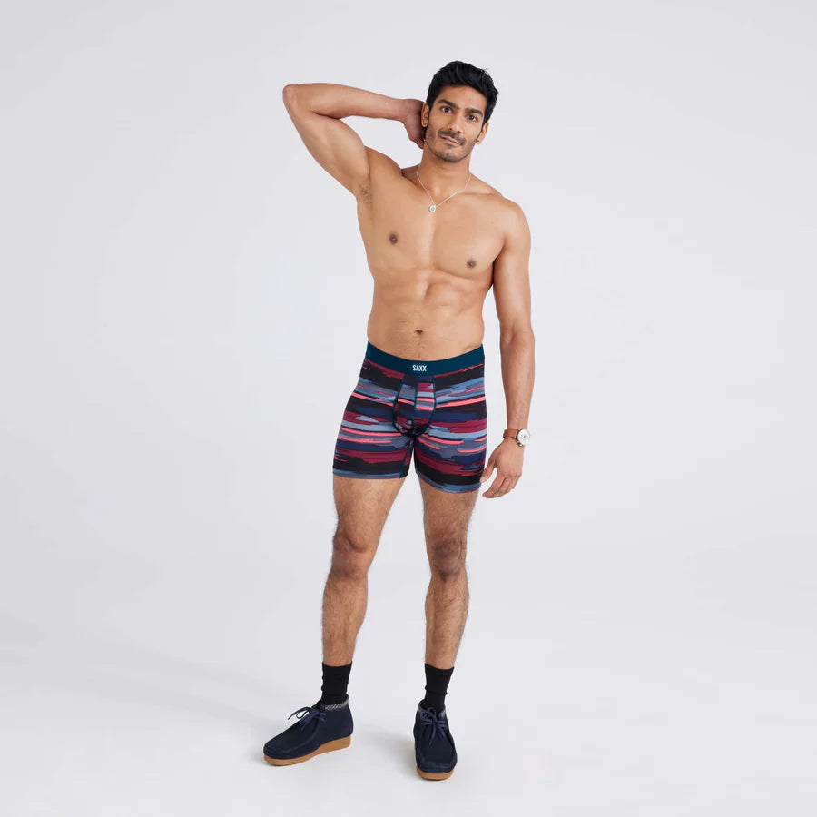 DAYTRIPPER BOXER BRIEF 5" "ABSTRACT STRIPE - MULTI"