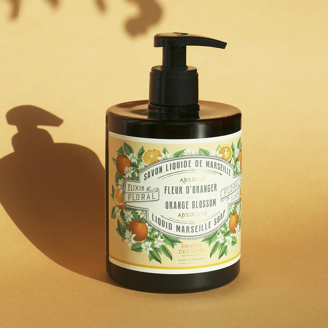 LIQUID MARSEILLE SOAP "ABSOLUTE ORANGE BLOSSOM" 500ML