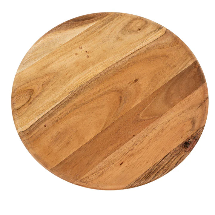 ACACIA WOOD PLATE - LARGE