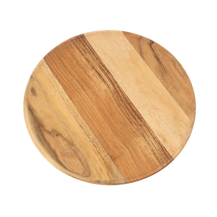 ACACIA WOOD PLATE - MEDIUM