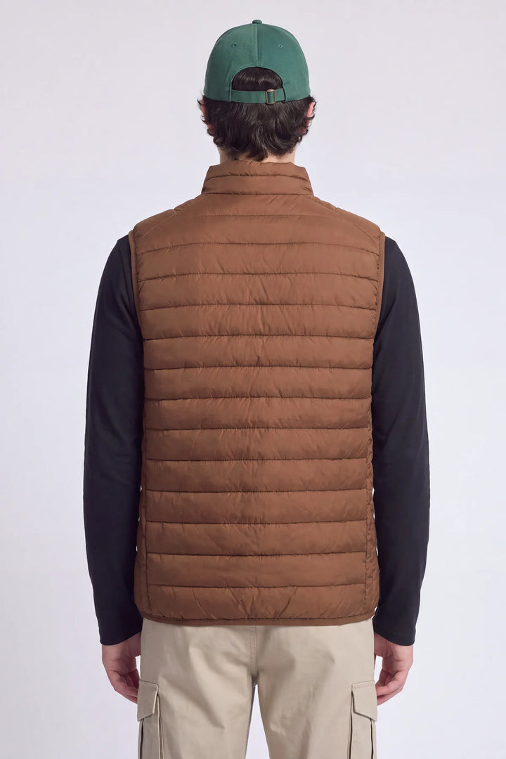 DELSON - ULTRALIGHT QUILTED VEST WITH ACTIVE FIT "ACORN"