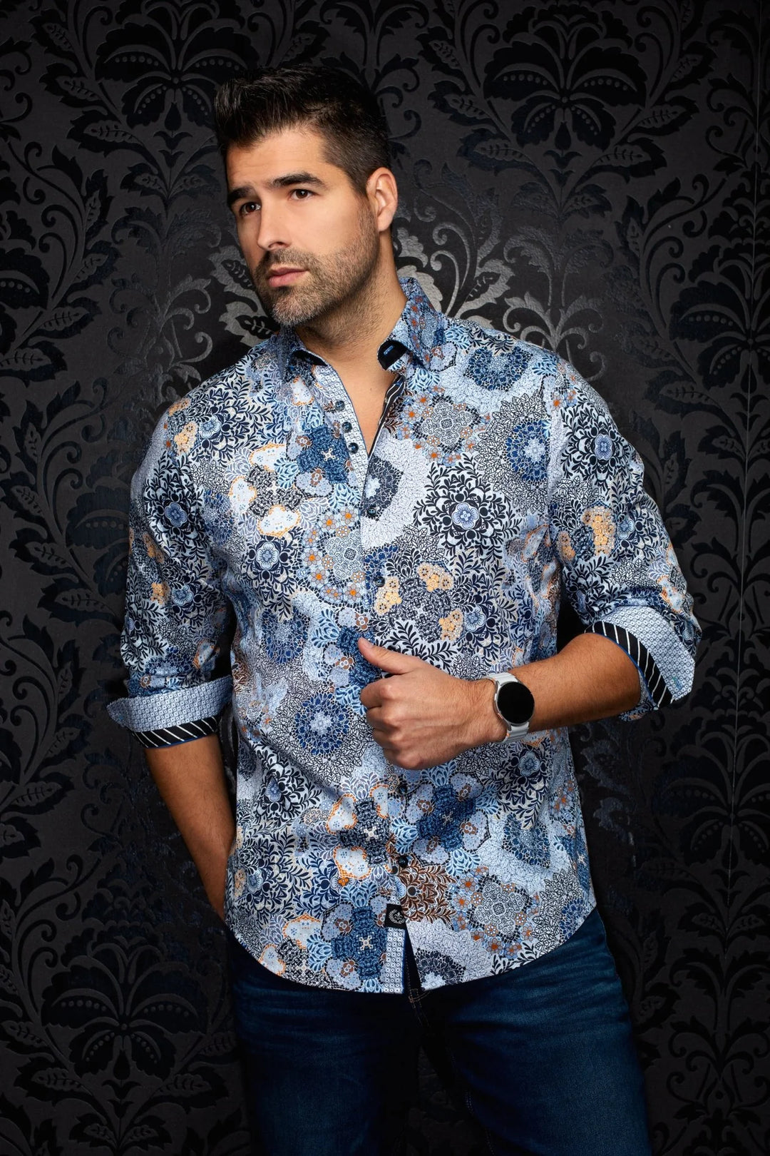ASHAR SHIRT "BLUE"