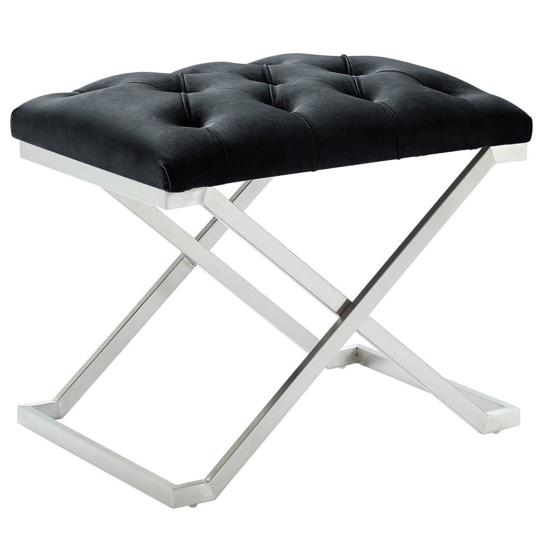 ALDO SINGLE BENCH "BLACK/SILVER"