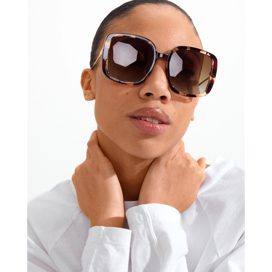 ALIET SUNGLASSES "TORTOISE BROWN/GOLD"