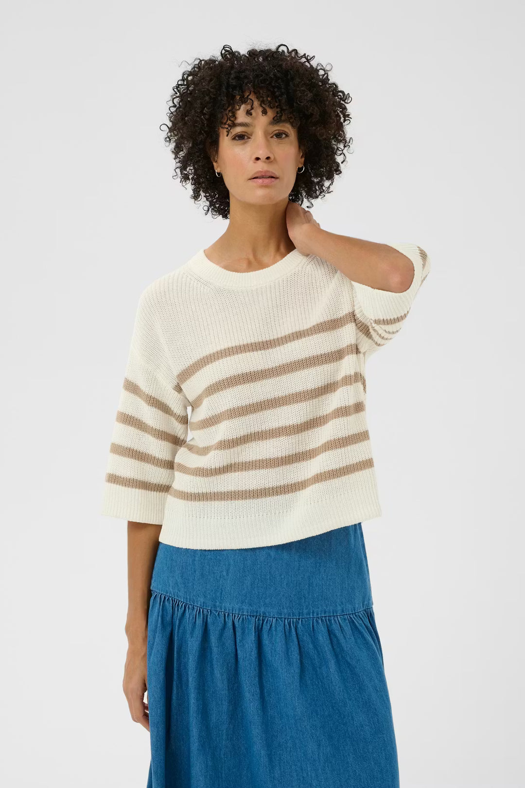 ALIZAPW PULLOVER "WHISPER WHITE/SILVER MILK"