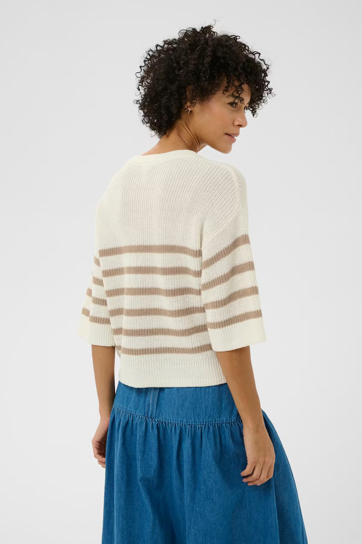 ALIZAPW PULLOVER "WHISPER WHITE/SILVER MILK"