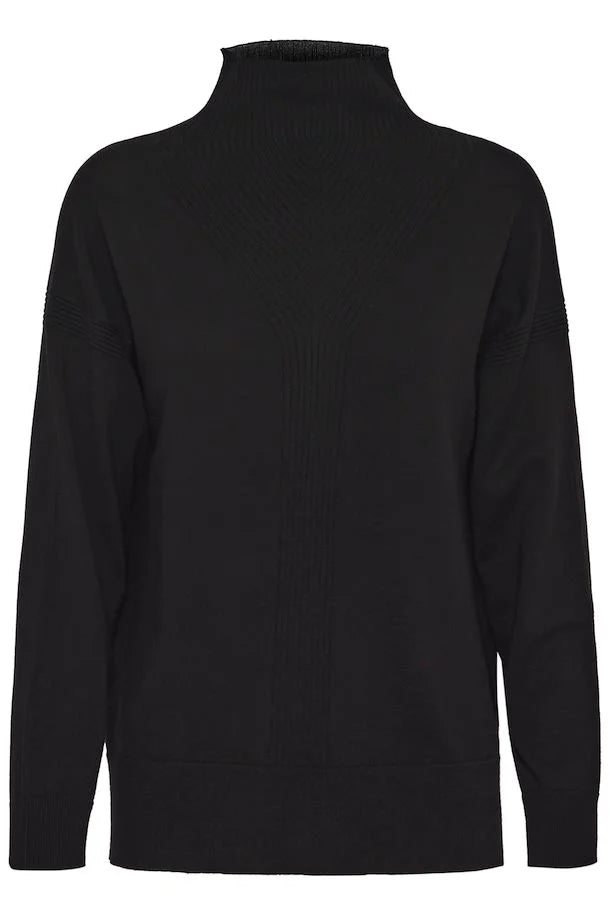 FRALMA PULLOVER "BLACK"