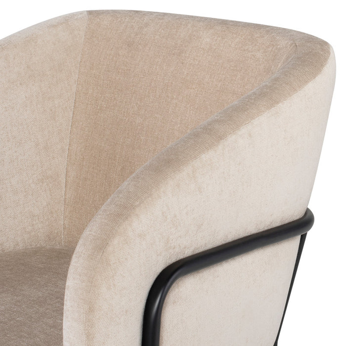 ESTELLA DINING CHAIR "ALMOND"
