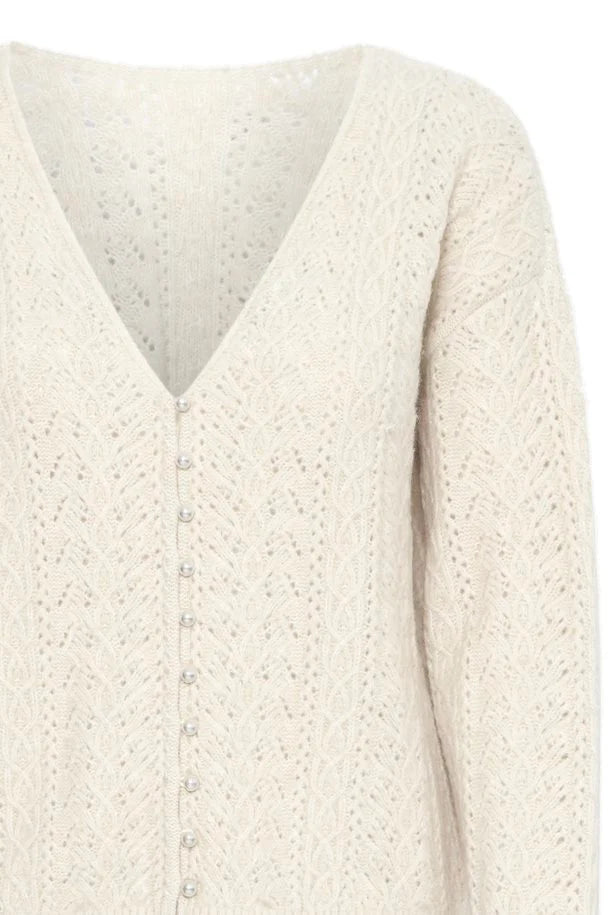 IHLIYANNA CARDIGAN "ALMOND MILK"