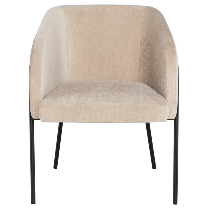 ESTELLA DINING CHAIR "ALMOND"