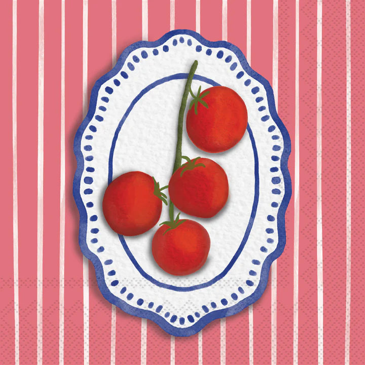 AMALFI CUCINA TOMATOES COCKTAIL NAPKIN