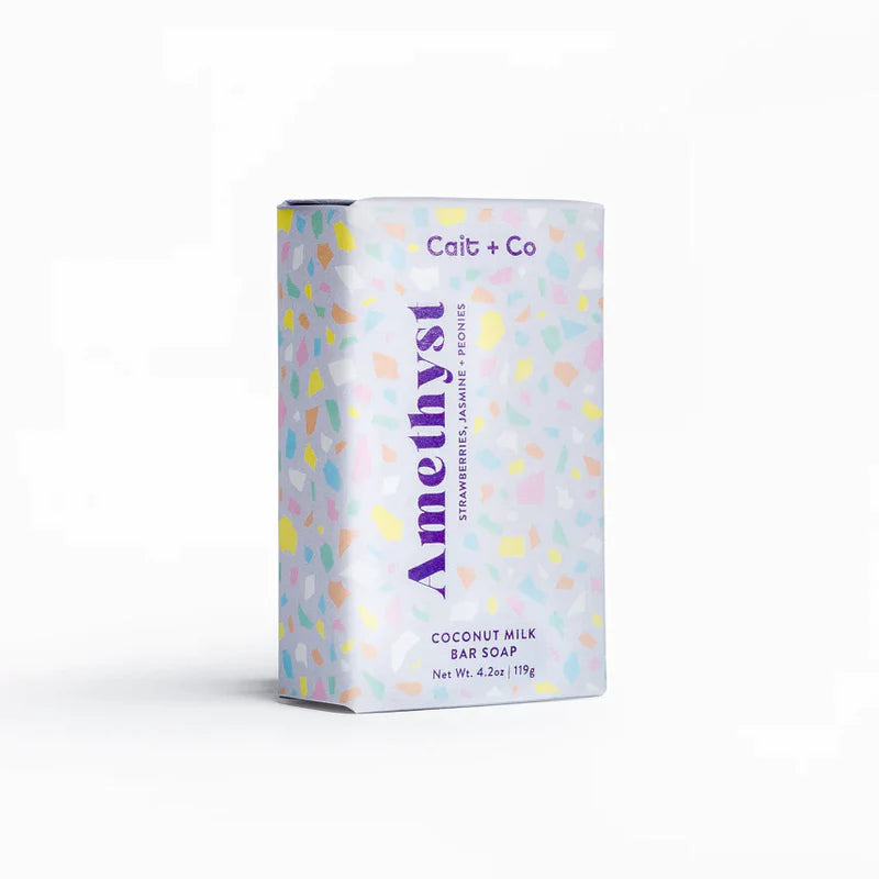 CAIT AND CO AMETHYST - COCONUT MILK BAR SOAP
