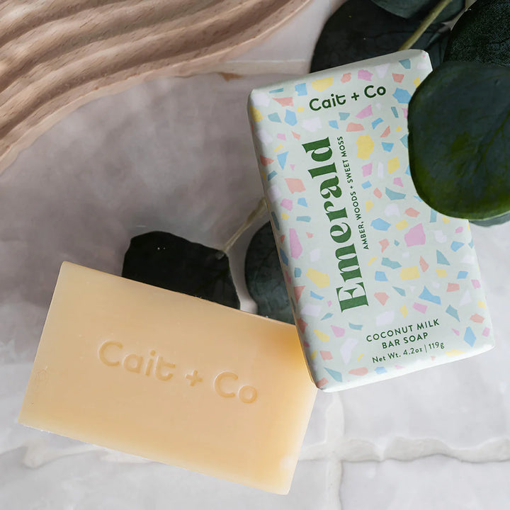 CAIT AND CO EMERALD - COCONUT MILK BAR SOAP