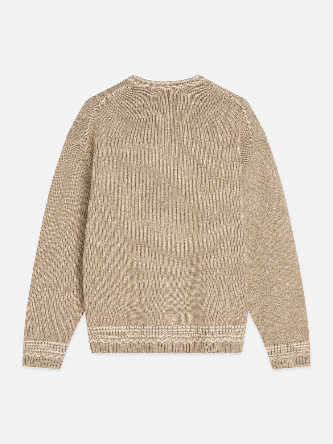 LOOSE-FIT JACQUARD PULLOVER "AMPHORA"