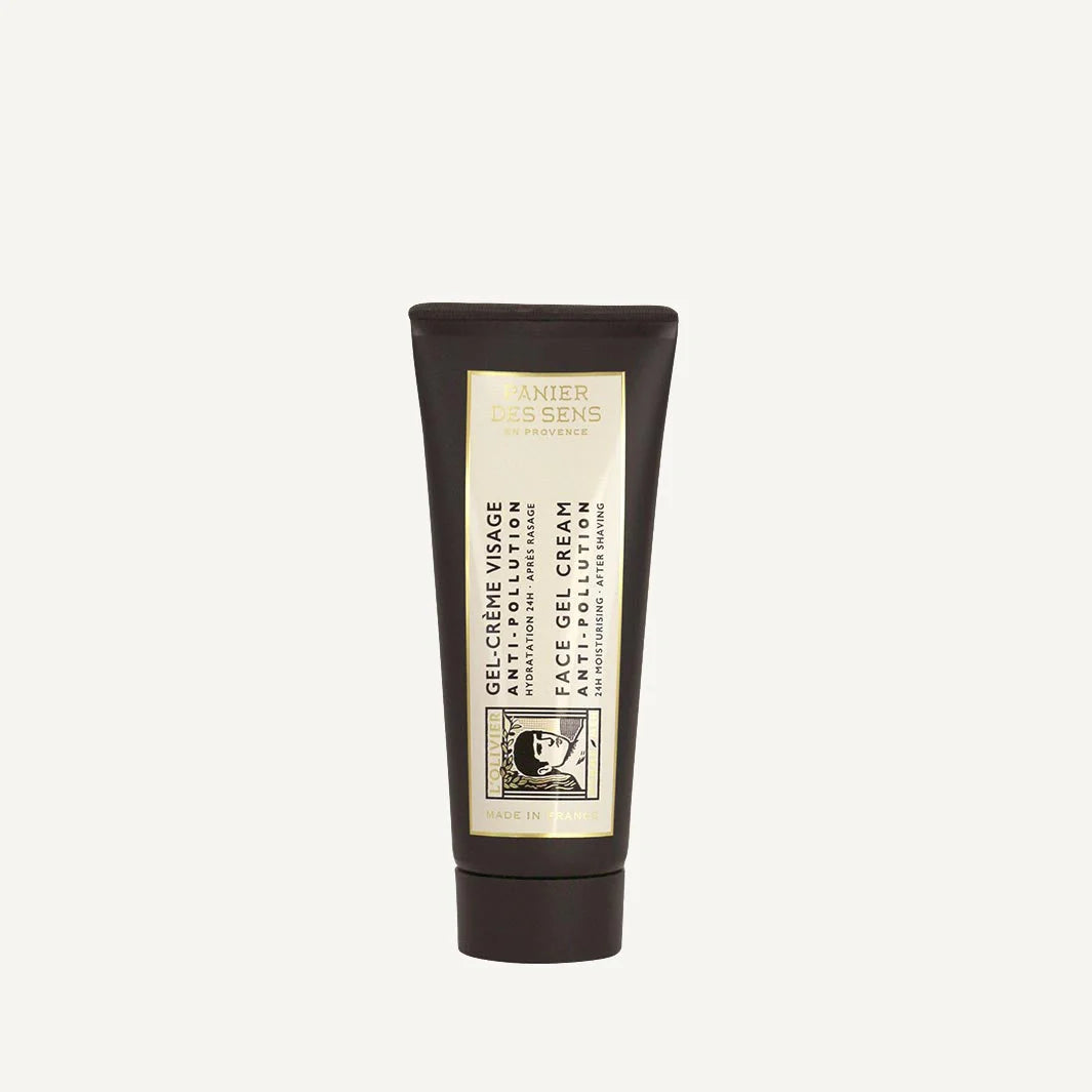 ANTI-POLLUTION FACE CREAM FOR MEN - MOISTURISING AND REVITALISING GEL CREAM 75ML