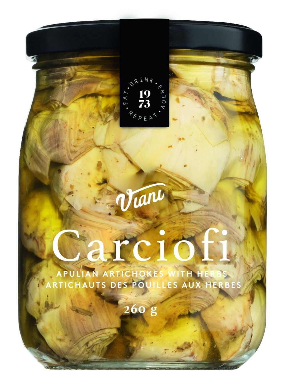 VIANI APULIAN ARTICHOKES WITH HERBS 260G
