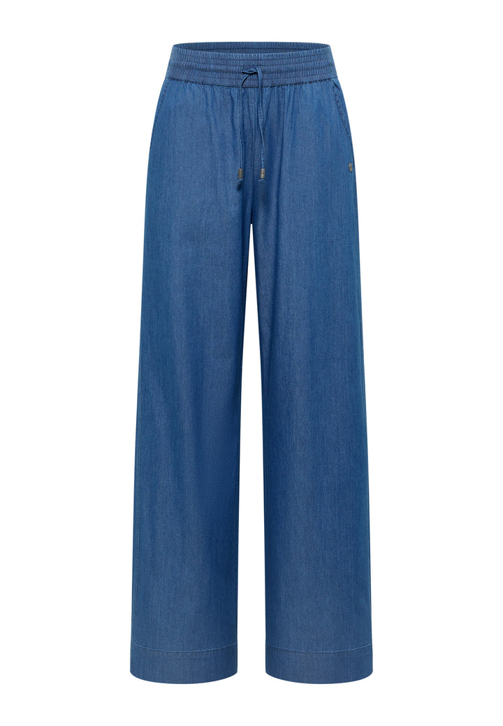 ARAMANTA DENIM TROUSERS "BLUE"