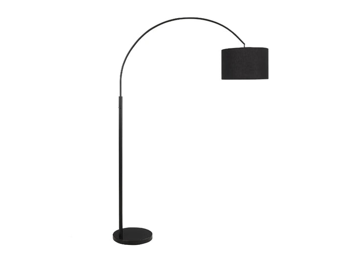 ARC FLOOR LAMP 81" "BLACK"