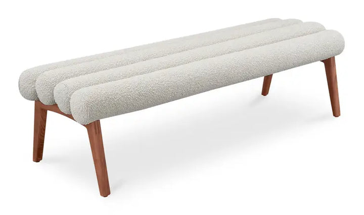 ARLO BENCH PERFORMANCE FABRIC "OFF-WHITE"