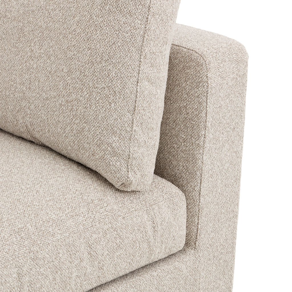 ONZA MODULAR SECTIONAL - ARMLESS CHAIR