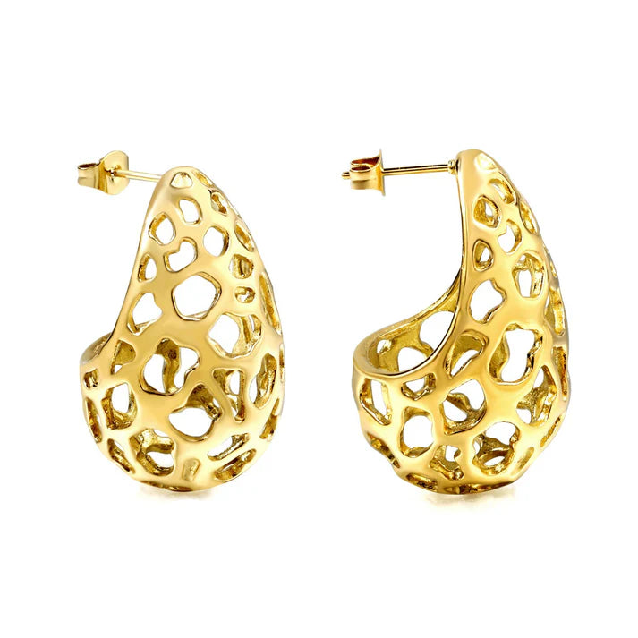 ARTISAN TEARDROP STUDS