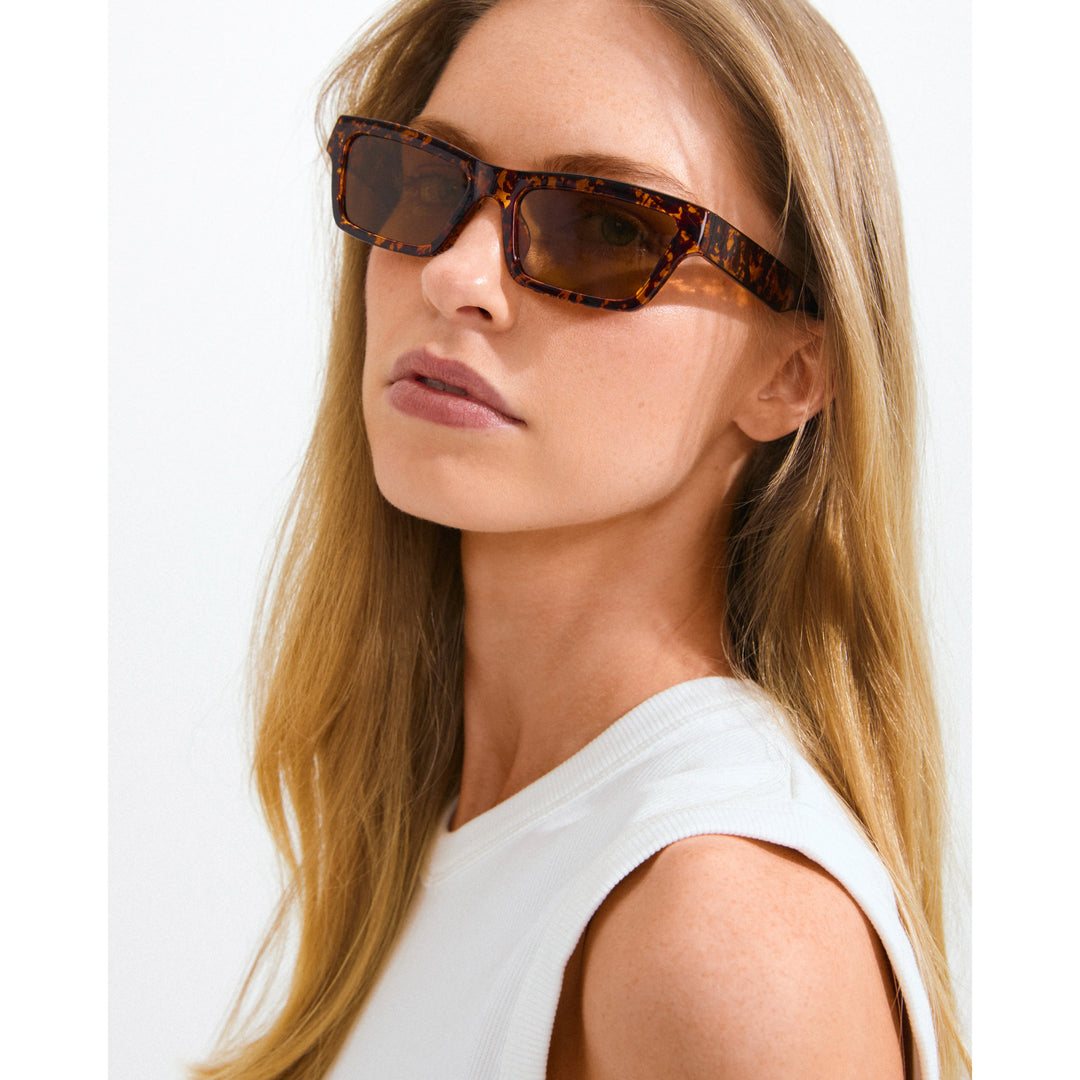 ASHLYN SUNGLASSES "TORTOISE BROWN"