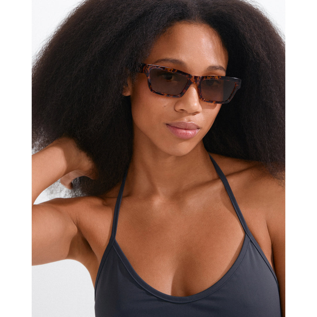 ASHLYN SUNGLASSES "TORTOISE BROWN"