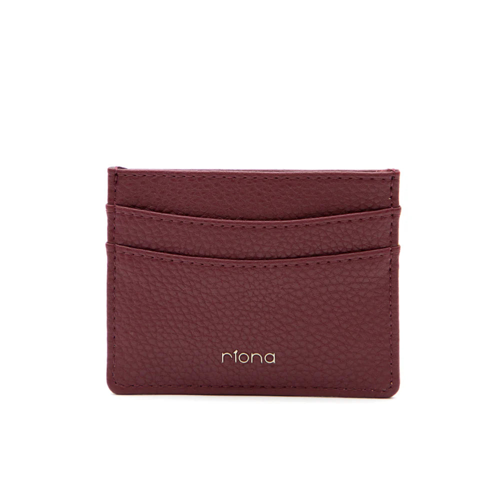 RIONA ASHLEY CARDHOLDER RFID "BURGUNDY"