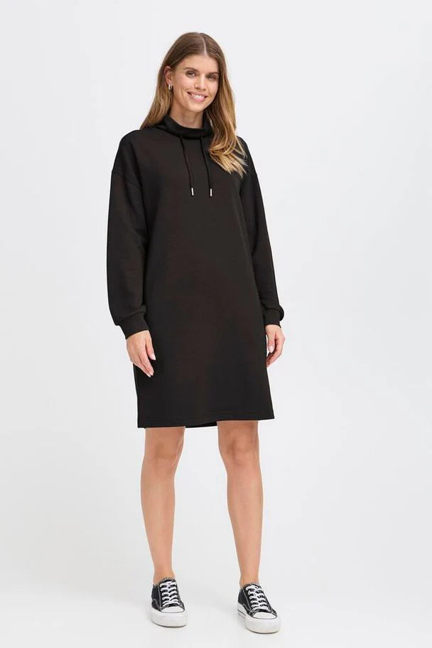 FRAURORA DRESS "BLACK"