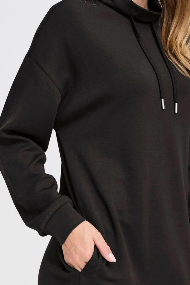 FRAURORA DRESS "BLACK"