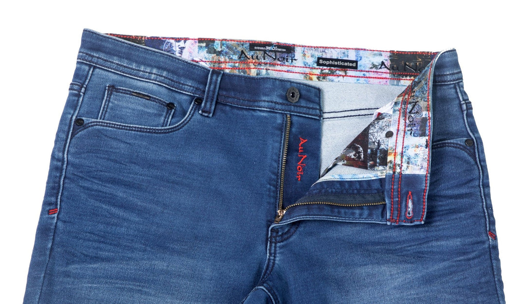 AU NOIR JOHNNY-SKD JEANS ETROIT - MED MILANO