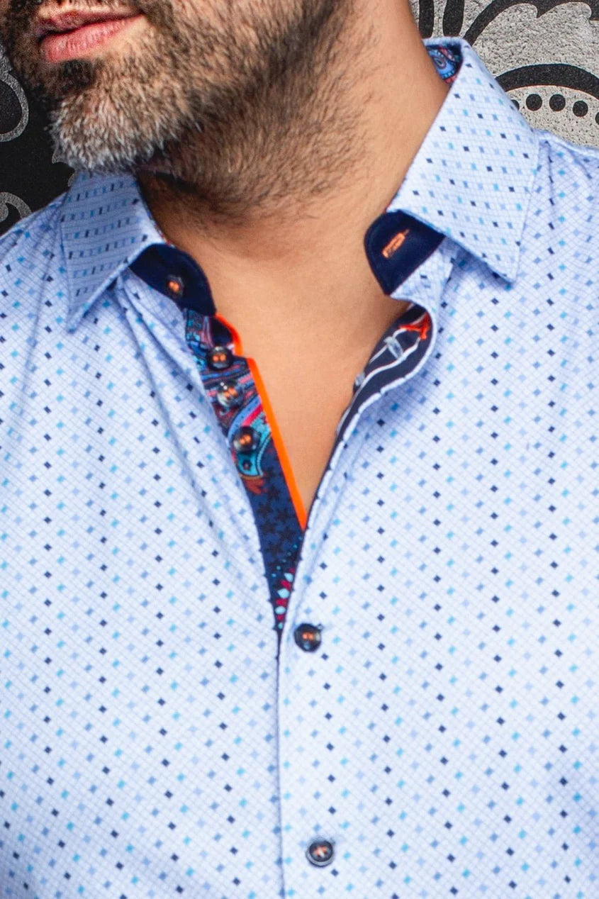 AU NOIR OPTIMUS SHIRT - LIGHT BLUE