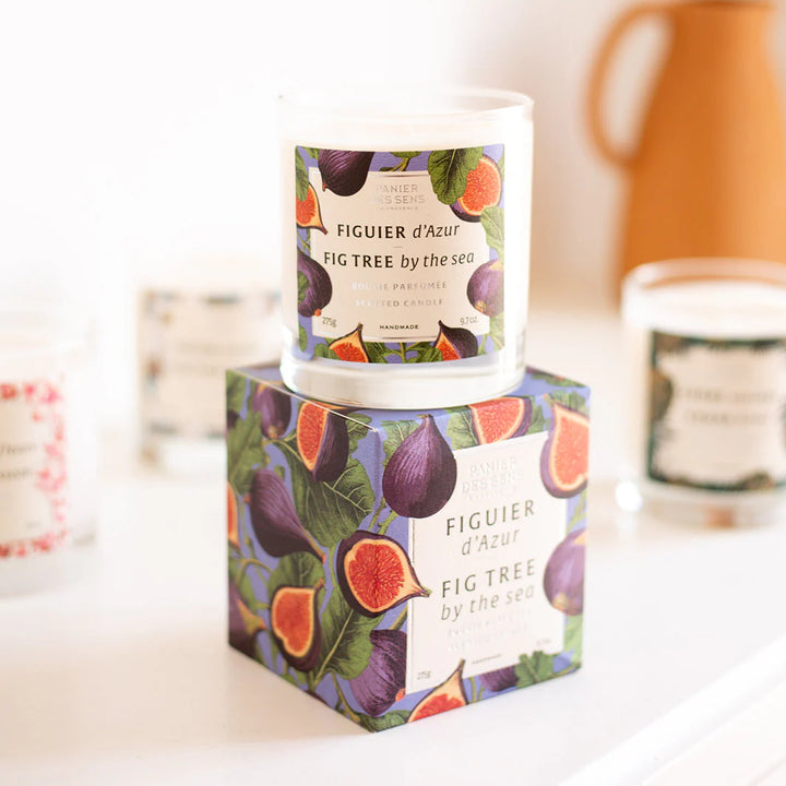 SCENTED VEGAN CANDLE "FIG BY THE SEA" 275G