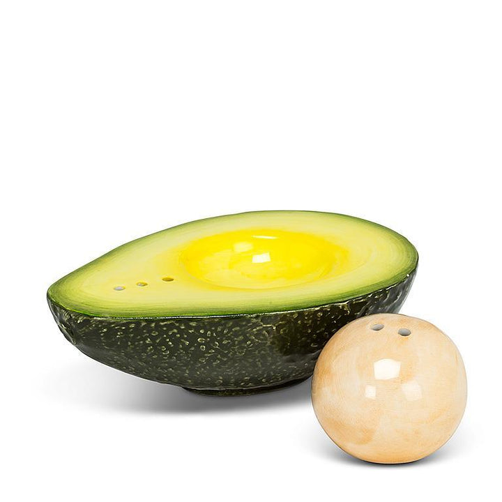 AVOCADO &amp; PIT SALT &amp; PEPPER SHAKER 4&