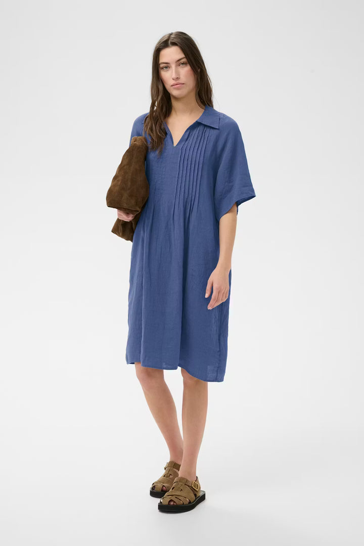 AYLAPW DRESS "BLUE INDIGO"
