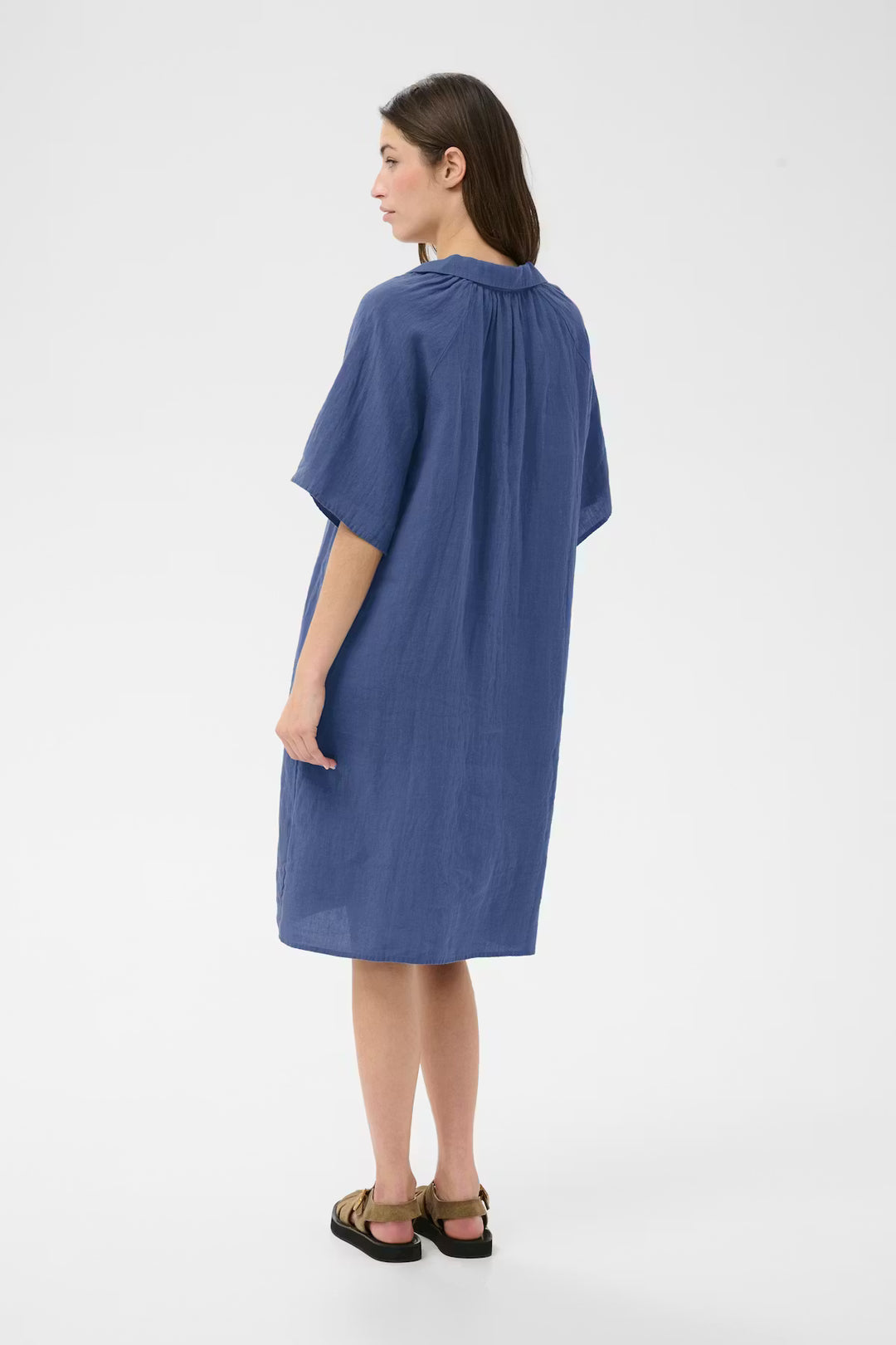 AYLAPW DRESS "BLUE INDIGO"