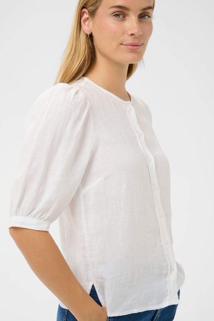 AZRAPW SHIRT "BRIGHT WHITE"