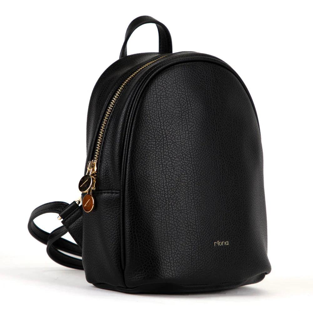 RIONA MIA MINI BACKPACK "BLACK"