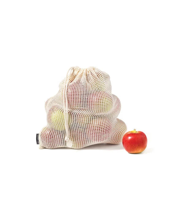 SET OF 4 REUSABLE BAGS FOR FRUITS AND VEGETABLES