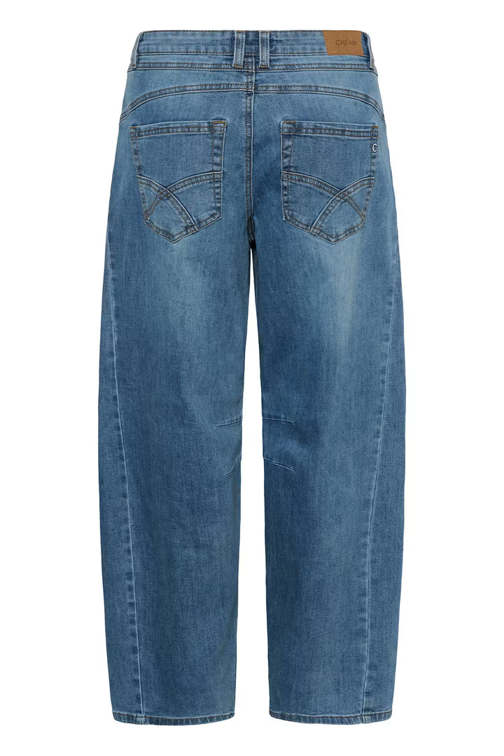 CRBAHREN BARREL JEANS "DAWSON MEDIUM BLUE DENIM"